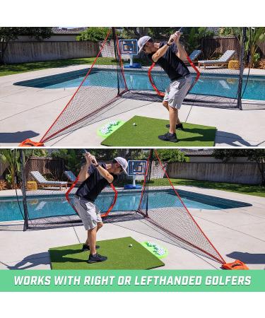 GoSports Shank Net Attachment for Golf Hitting Nets - Black | Improve Your Swing Accuracy - Buy Online on GoSupps.com