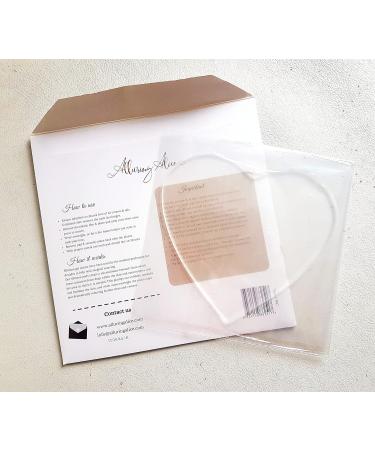 Alluring Alice Reusable Silicone Anti Wrinkle Chest Pad - Wrinkle Prevention for Smooth, Firm, and Tight Skin - 1 Count - Buy Online on GoSupps.com