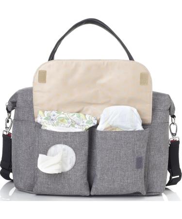BabyMel Jade Grey Baby Changing Bag | Stylish & Functional Design - Buy Online on GoSupps.com