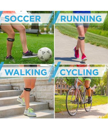 Kids Knee Band for Osgood Schlatter & Patella Tendonitis | Youth Sports Brace with Pad - Small - Buy Online on GoSupps.com