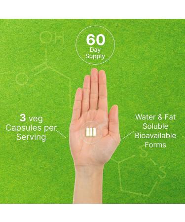 Alpha Lipoic Acid 1 000mg 180 Veggie Capsules 50/50 R-ALA & S-ALA for Max Bioavailability Antioxidant Supplement Energy & Nervous System Support Non-GMO 180 Count (Pack of 1) - Buy Online on GoSupps.com