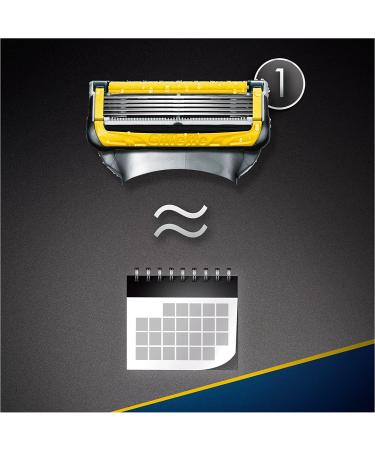 Gillette Fusion5 ProShield Razor for Men + 9 Refill Blades with 5 Anti-Friction Blades - Buy Online on GoSupps.com