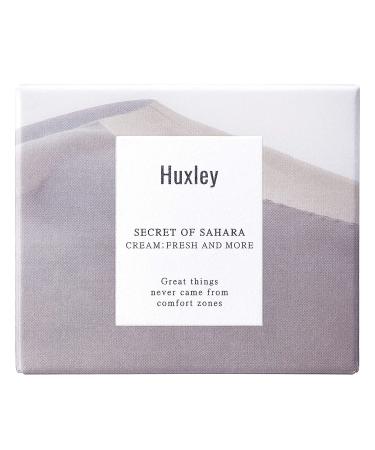 Huxley Secret of Sahara Cream - Fresh & More 1.69 fl oz (50 ml) | Hydrating Moisturizer for Glowing Skin - Buy Online on GoSupps.com
