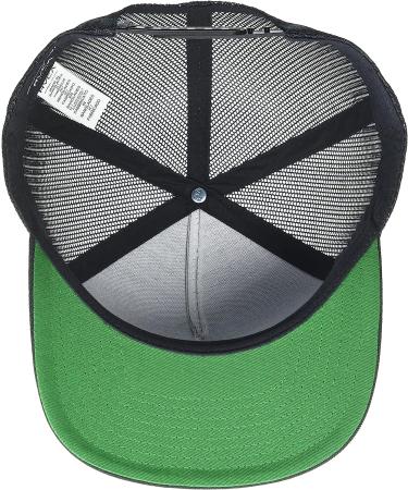 RVCA Men's Adjustable Snapback Trucker Hat - One Size, Black - Buy Online on GoSupps.com