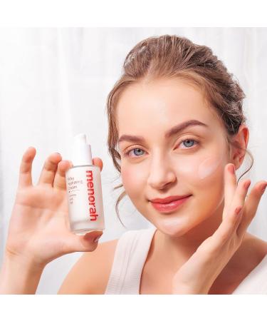 Menorah Skincare Milky Hydrating Cream - Ultra Lightweight Facial Lotion with Lemna & Oat | Natural Moisturizer for Skin Brightening - Daily Beauty Routine - Buy Online on GoSupps.com