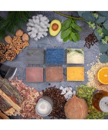 Swanky Badger Natural Soap Gift Set - 6 Bars for a Luxurious Cleanse - Buy Online on GoSupps.com