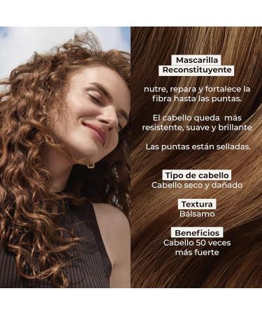Yves Rocher - Hair Repair Reconstructing Mask with Jojoba Oil - Damaged Hair - Nourishes Repairs and Protects - 200ml - Buy Online on GoSupps.com