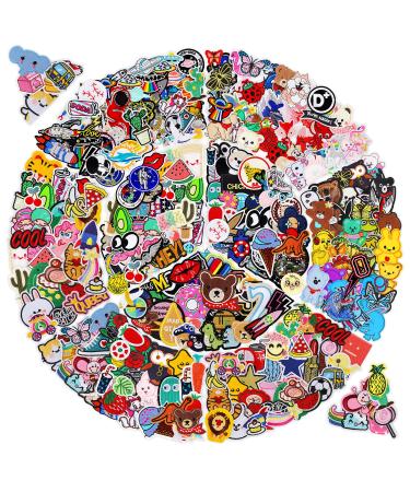 NICEVINYL Iron on Patches for Clothing: 100Pcs Random Assorted Styles Funny Patch Repair Embroidered Appliques for Clothes Sew on/Iron on Jackets Backpacks Hat Dress Fabric for DIY Accessories - Buy Online on GoSupps.com