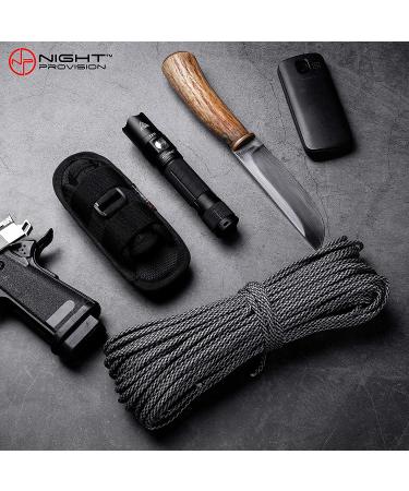 TH1 Tactical Flashlight Holster - Stretchable Rotatable Clip - 360 Degree Holder - Police Military Security - Black - Buy Online on GoSupps.com