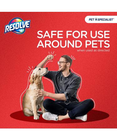 Resolve Pet Specialist 32 oz Carpet Cleaner & Stain Remover - Odor Neutralizer for Floors & Upholstery - Buy Online on GoSupps.com