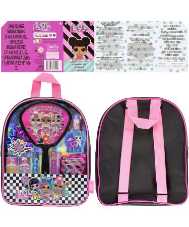 L.O.L. Surprise! Townley Girl 10-Part Backpack Cosmetics Set - Lip Gloss Nail Polish Hair Tie & More - Perfect Gift for Ages 5+ - Buy Online on GoSupps.com