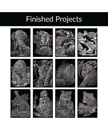 Royal & Langnickel Engraving Art Booklet - Wildlife of The World | Shop Now - Buy Online on GoSupps.com