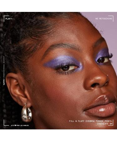 Fill & Fluff Eyebrow Pomade Pencil - Chocolate 15g | Long-lasting Waterproof Perfect for All Skin Types - Shop Now! - Buy Online on GoSupps.com