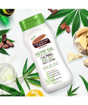 Palmer's Cocoa Butter Formula Hemp Oil Body Lotion - Calming Relief, 8 Oz - Buy Online on GoSupps.com