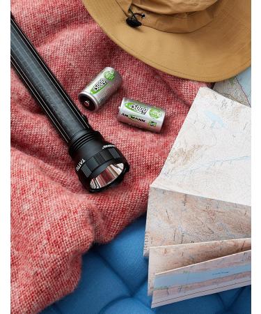 Buy ANSMANN Rechargeable D Batteries 5000mAh maxE - Pre-Charged NiMH Power Accu for Flashlights (2-Pack) | Fast International Shipping - Buy Online on GoSupps.com