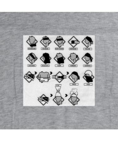 Mumbi 30572 Grey Mouth Nose Protection Cover - Durable Comfortable & Stylish Face Mask for International Shipping - Buy Online on GoSupps.com