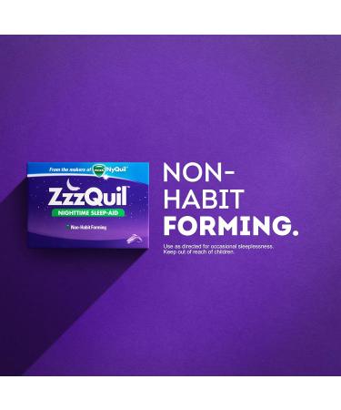 Vicks ZzzQuil Nighttime Sleep-Aid Liquicaps - 24 Count | Fast International Shipping - Buy Online on GoSupps.com