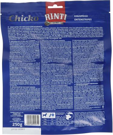 RINTI Chicko Slim Duck 250g - Premium Dog Treats | International Shipping Available - Buy Online on GoSupps.com