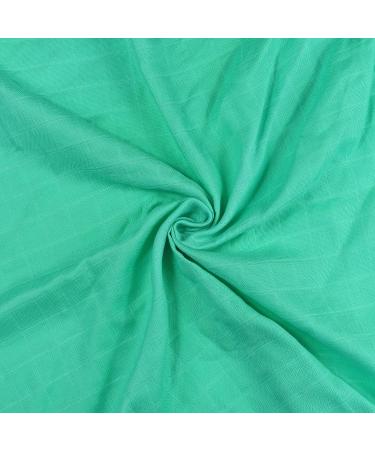 MuslinZ 6pk Baby Muslin Squares | Soft & Absorbent Burp Cloth | 100% Cotton 70x70cm | Newborn Essential | Mint - Buy Online on GoSupps.com