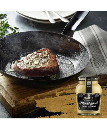 Maille Dijon Original Mustard 215g - Premium Condiment for Salads, Chicken, and Fish - Buy Online on GoSupps.com