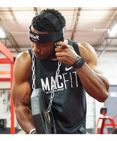Hawk Sports Neck Harness for Strength Training - Adjustable Strap & Steel Chain for Stronger Neck & Traps - Buy Online on GoSupps.com