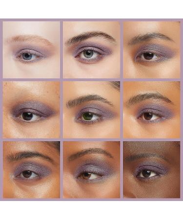 Mallofusa Shimmer Eye Shadow Palette - 15 Metallic Colors (Rose Purple) - Buy Online on GoSupps.com