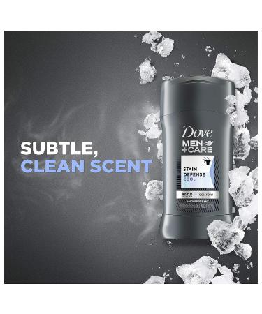 Dove Men+Care Stain Defense Antiperspirant Deodorant | Cool Antiperspirant with 48-Hour Protection | 2.7 oz - Buy Online on GoSupps.com