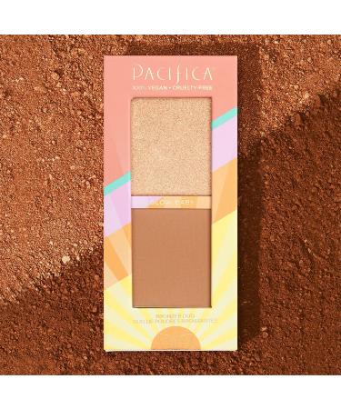 Pacifica Sun Dreams Bronzer Duo - 0.42 oz | Natural Glow Makeup - Buy Online on GoSupps.com