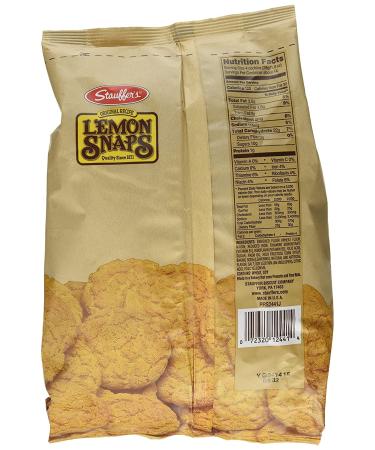 Stauffer's Lemon Snaps Cookies - 3 Pack: Zesty & Delicious Snack for Any Occasion - Buy Online on GoSupps.com