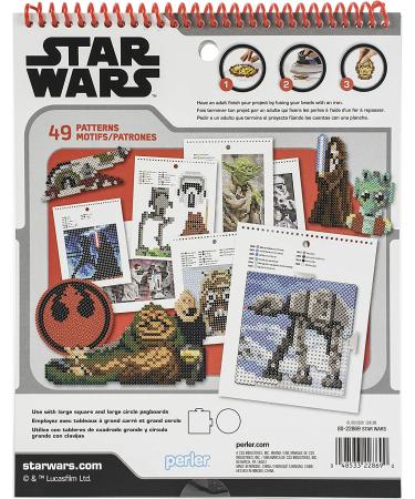 Perler Star Wars Beads Pattern Pad - 49 Designs: Create with the Force! - Buy Online on GoSupps.com