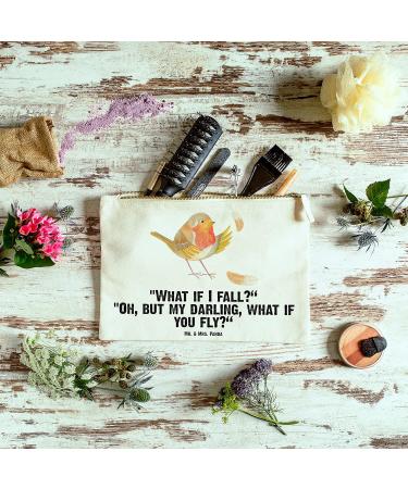 Mr. & Mrs. Panda XL Makeup Pocket Blade Springs - Motivational Gift with Animal Motifs | Perfect for Makeup Lovers - Buy Online on GoSupps.com