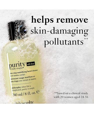 Philosophy Purity Made Simple Cleanser 8 Fl Oz - Gentle Facial Cleanser - Buy Online on GoSupps.com