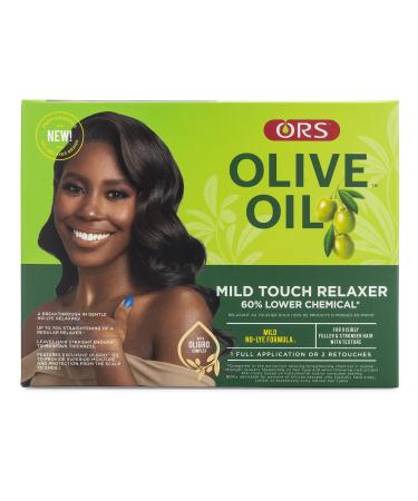 ORS Olive Oil Mild Touch Relaxer 60% Lower Chemical No Lye - Mild Strength