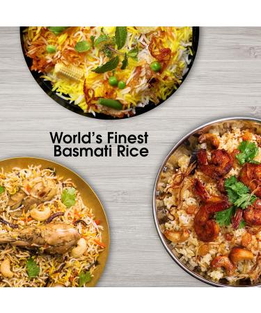 Handi Basmati Rice 10 Lbs Long Grain White Rice Gluten Free Bulk Bag Low in fat Supreme Quality - Buy Online on GoSupps.com