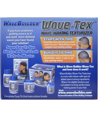 WaveBuilder Texturizer Kit - 1 Count, Professional Hair Texturizing Solution - Buy Online on GoSupps.com