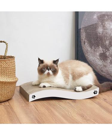 Conlun Cat Scratcher Pad - Double-Sided Anti-Slip Design | Medium-Wave White-2 Pack - Buy Online on GoSupps.com