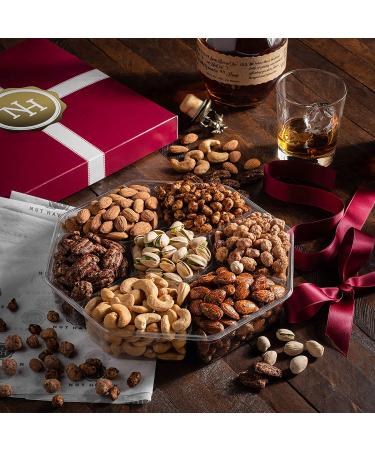 Holiday Nuts Gift Basket - Sweet & Salty Gourmet Nuts for Birthday, Christmas, Thanksgiving - Large Gift Basket for Men, Women, Family - Buy Online on GoSupps.com