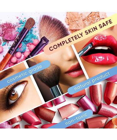 24 Color Set of Cosmetic Grade Mica Powder for Soap Making, Lip Gloss, Candle Making, Resin Art, and More - Organic Coloring Pigment for Epoxy, Body Butter, Bath Bomb - 24*0.15 Oz Bags - Buy Online on GoSupps.com