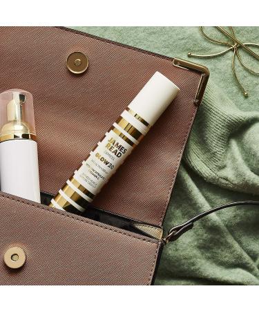 JAMES READ Glow20 Facial Tanning Serum 50ml - Self Tanner with Vitamin C & Hyaluronic Acid - Colourless Formula - Results in 20 Min - Travel Friendly - Buy Online on GoSupps.com