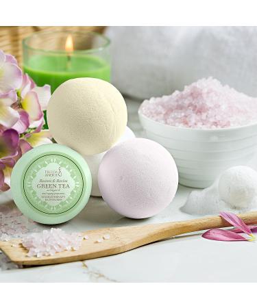Calming Aromatherapy Bath Bombs Gift Set for Her - 6 Aromatic Scents to Relax and Revitalize Mind, Body & Soul - Luxury Spa Gift Basket for Women - Buy Online on GoSupps.com