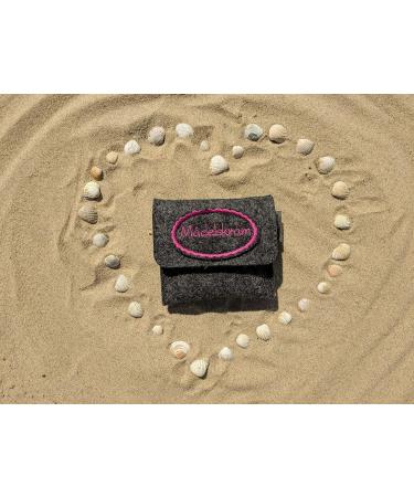 Goldi-Design Tampon Bag - Felt Pouch with Cheeky M delskram Inscription | Stylish & Unique International Shipping - Buy Online on GoSupps.com