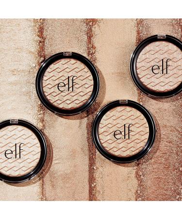 e.l.f Metallic Flare Highlighter - Rose Gold Jelly Formula for High Shimmer Glow - 0.18 oz - Buy Online on GoSupps.com
