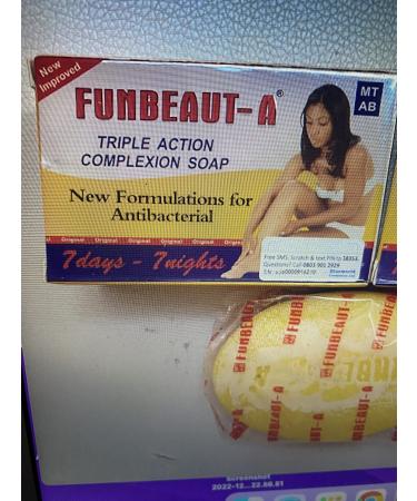 Funbeaut-A Triple Action Complexion Cleansing Soap (1 Bar)