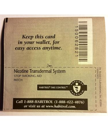 Rugby Nicotine Transdermal System Patch Step 1 - 21 mg (14 Patches) - Buy Online on GoSupps.com