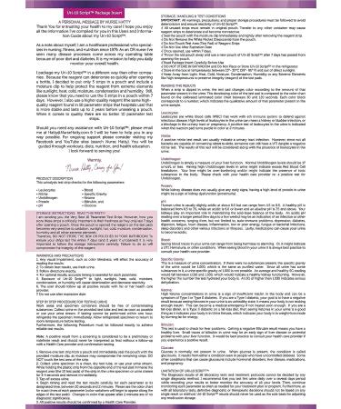 Nurse Hatty 10 Parameter Urine Test Strips - 50ct. Kit for Leukocytes, Nitrites, Protein, pH, Ketone, Bilirubin, Calcium & More! Includes Test Tube, Moisture Clip, Waterproof Chart - 5ct. X 10 Packs - Buy Online on GoSupps.com