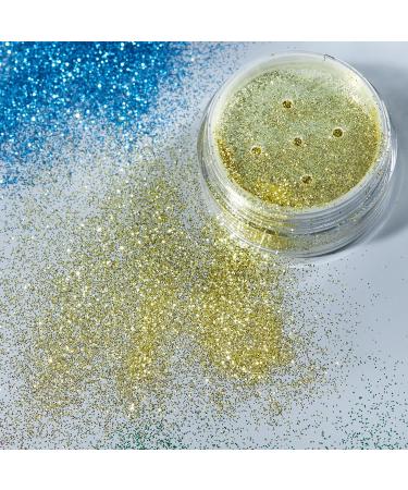 Fine Glitter Shakers by Moon Glitter | 100% Cosmetic Glitter for Face Body Nails & Hair - Set of 6 Colors - 0.17oz - Buy Online on GoSupps.com
