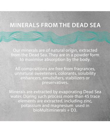 Bio Multiminerals with Calcium, Potassium, Magnesium, Zinc and Vitamin D3 - 520mg Ca, 300mg K, 200mg Mg, 15mg Zn - Buy Online on GoSupps.com