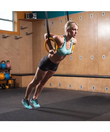 NAYOYA Gymnastic Rings Set | Adjustable Straps for Full Body Strength Training - Buy Online on GoSupps.com