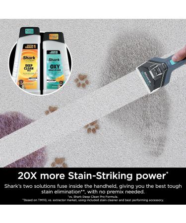 Shark CarpetXpert with StainStriker Area Rug & Upholstery Cleaner for Pets Built-In Spot & Stain Eliminator Deep Cleaning & Tough Stain Removal Carpet Shampooer EX200C (Canada Edition) - Buy Online on GoSupps.com