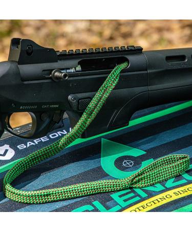 CLENZOIL Field & Range 22 Cal - 5.56MM Cobra Bore Cleaner | Gun Barrel Cleaning Tool for 22 Cal - 5.56MM | Brass Brush Embedded in Cotton Bore Rope - Buy Online on GoSupps.com